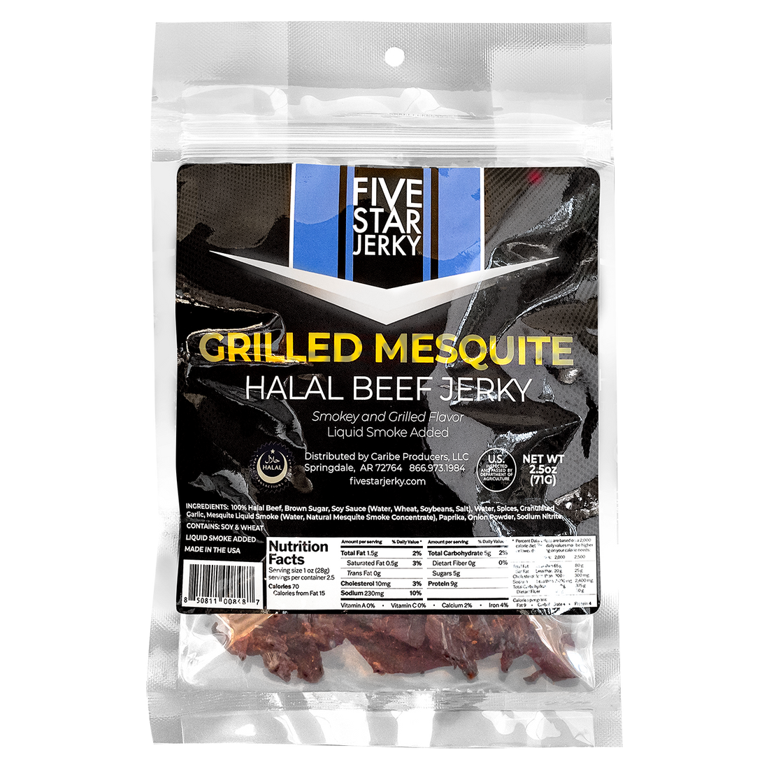 Grilled Mesquite Beef Jerky // Halal Beef Jerky